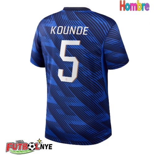 Camiseta Francia Jules Kounde #5 Primera Equipación Mundial 2026 manga corta